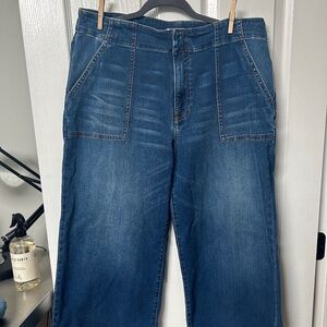Kut from the Klot -Meg Utility Raw Hem Jean (Size 14)